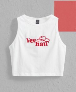 X Morgan Mondays Co Hat & Slogan Graphic Tank Top